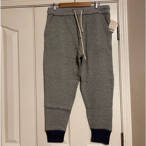 CPO Provisions Joggers from Urban Outfitters. NWT. Size large. Navy/cream color